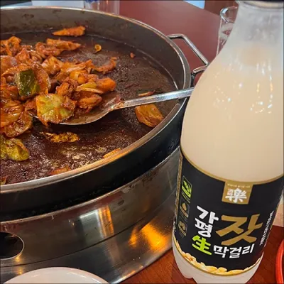 카무카무 양념 닭갈비 + 막걸리 세트