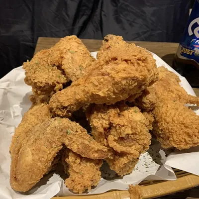 바삭바삭 옛날 통닭 + 생맥주 세트