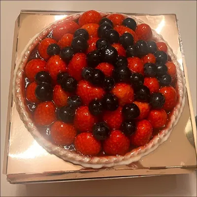 맛나다 딸기·블루베리 듀오 타르트 (대형)
